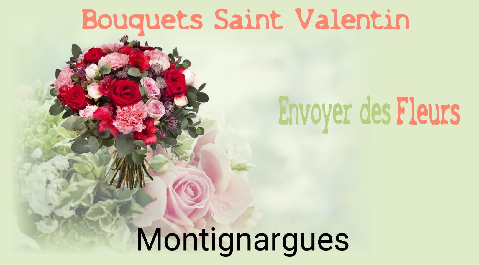 Roses de Saint-Valentin livrées à Montignargues